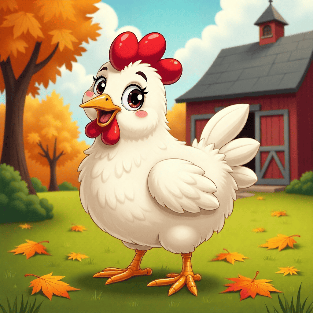 The elegant Leghorn, renowned for its egg-laying prowess on the Chicken Road