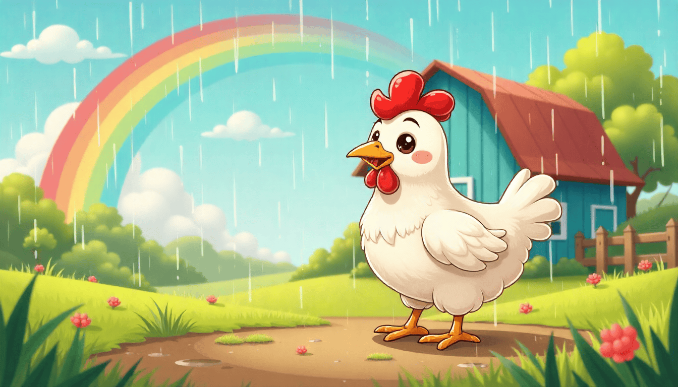 A gentle Orpington, showcasing its fluffy plumage, a unique turn on the Chicken Road